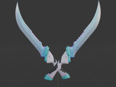 Opaline Slashers - Fortnite Modelo 3D