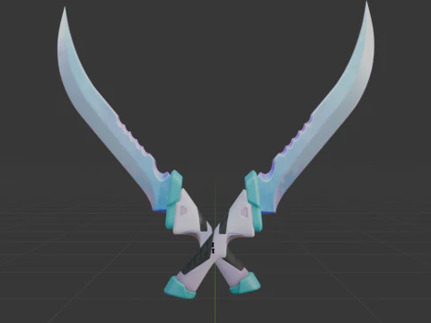 Opaline Slashers - Fortnite 3D Model