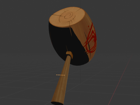 Spider-Hams Mallet - Fortnite Model 3D