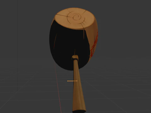 Spider-Hams Mallet - Fortnite 3D Model