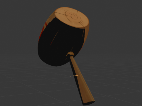 Spider-Hams Mallet - Fortnite Model 3D