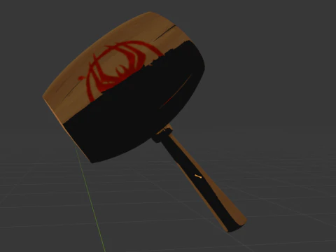 Spider-Hams Mallet - Fortnite 3D Model