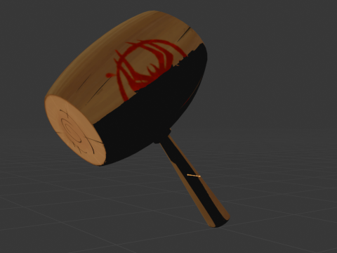 Spider-Hams Mallet - Fortnite Model 3D