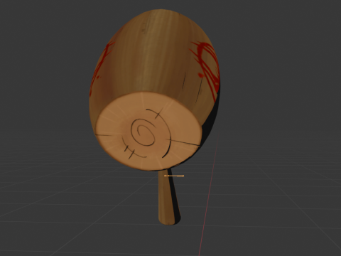 Spider-Hams Mallet - Fortnite Model 3D