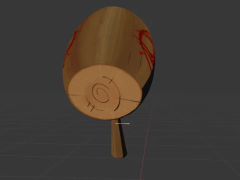 Spider-Hams Mallet - Fortnite 3D Model