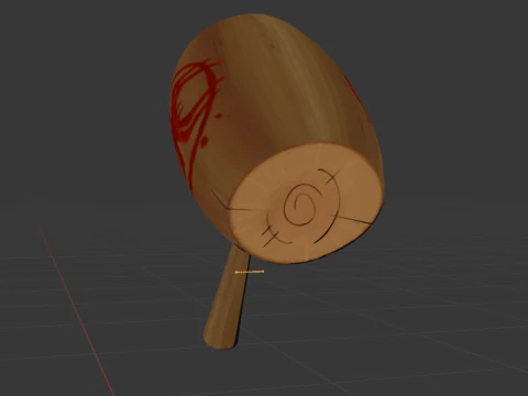 Spider-Hams Mallet - Fortnite 3D Model