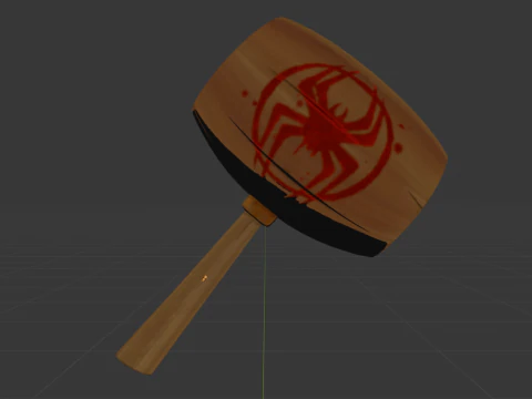 Spider-Hams Mallet - Fortnite 3D Model