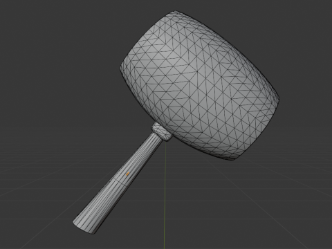 Spider-Hams Mallet - Fortnite Model 3D
