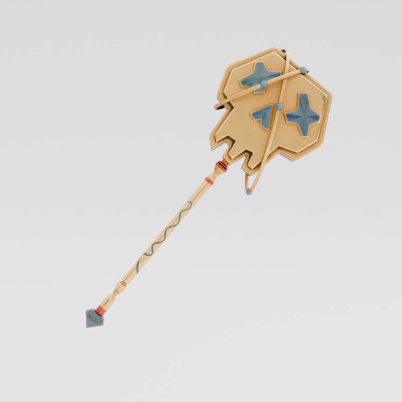 Diamond Eye - Fortnite 3D Модель .c4d .max .obj .3ds .fbx .stl .blend 