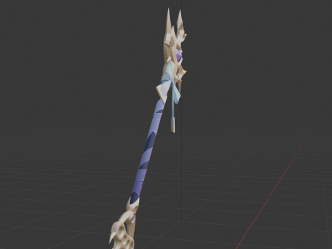Enchanters Staff - Fortnite Model 3D