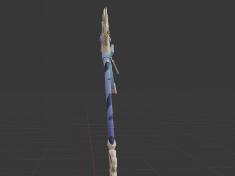 Enchanters Staff - Fortnite Model 3D