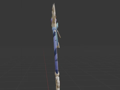 Enchanters Staff - Fortnite 3D Model