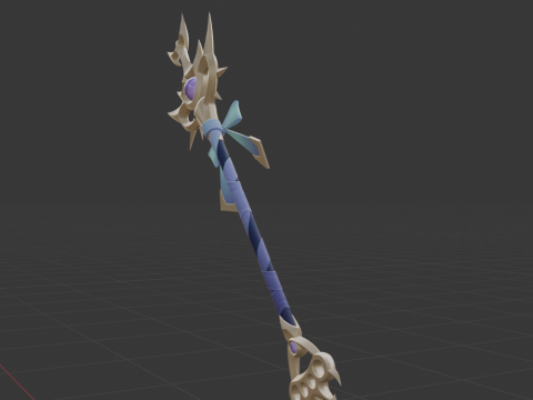 Enchanters Staff - Fortnite Model 3D