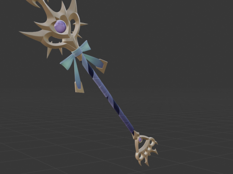 Enchanters Staff - Fortnite Model 3D