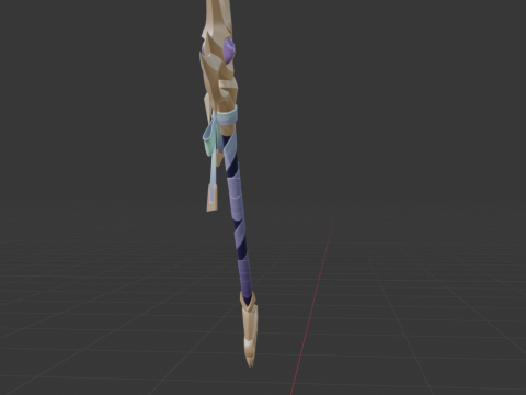 Enchanters Staff - Fortnite Model 3D