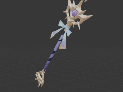 Enchanters Staff - Fortnite Model 3D