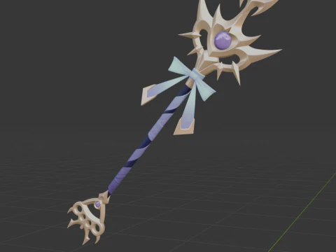 Enchanters Staff - Fortnite 3D Model