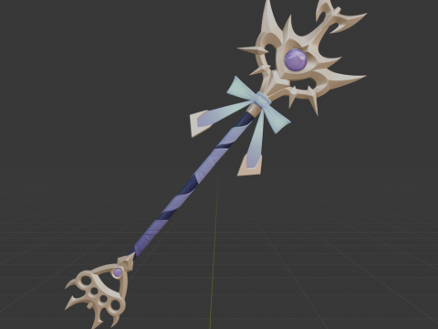 Enchanters Staff - Fortnite Model 3D
