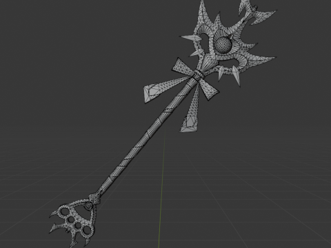 Enchanters Staff - Fortnite Model 3D