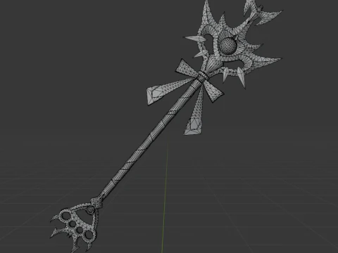 Enchanters Staff - Fortnite 3D Model