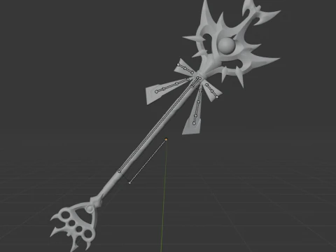 Enchanters Staff - Fortnite 3D Model