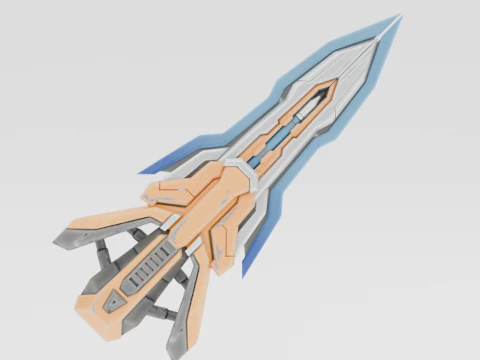 Espada Stinger - Fortnite Modelo 3D