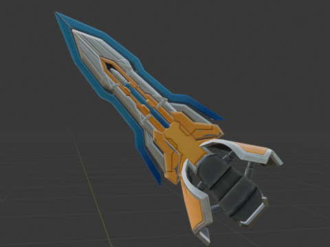 Stinger Sword - Fortnite 3D Model