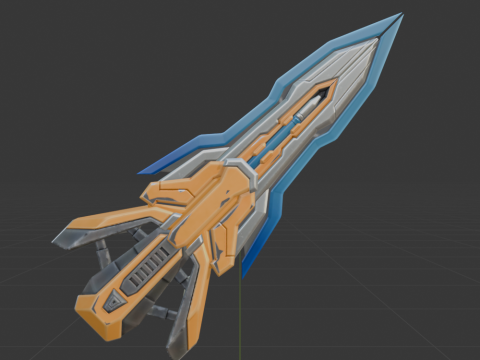 Stinger Sword - Fortnite 3D Model
