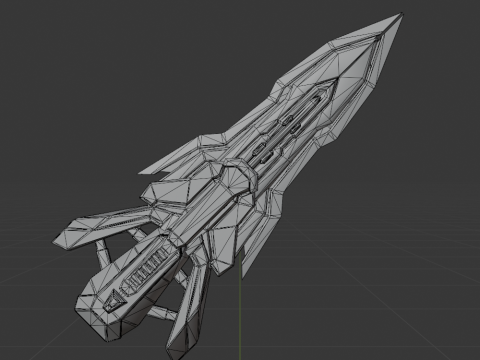 Stinger Sword - Fortnite 3D Model