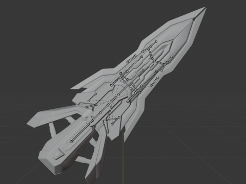 Stinger Sword - Fortnite 3D Model