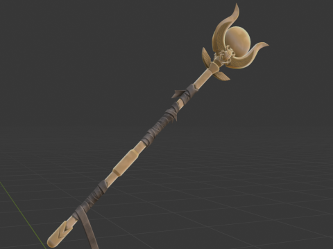 Ancient Staff - Fortnite Model 3D
