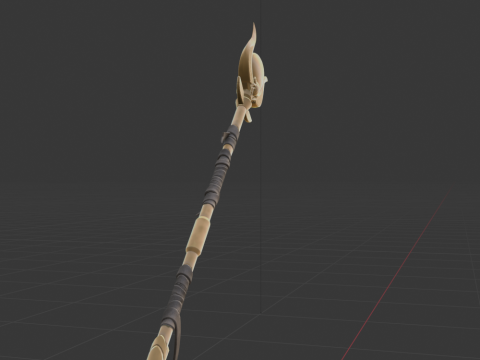 Ancient Staff - Fortnite Model 3D