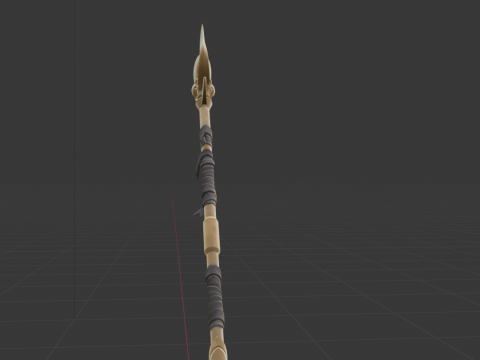 Ancient Staff - Fortnite Model 3D