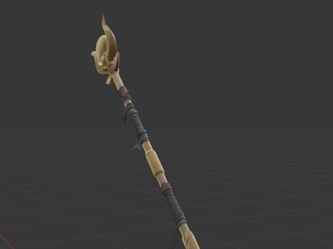 Ancient Staff - Fortnite Model 3D