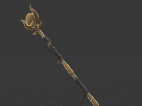 Ancient Staff - Fortnite Model 3D