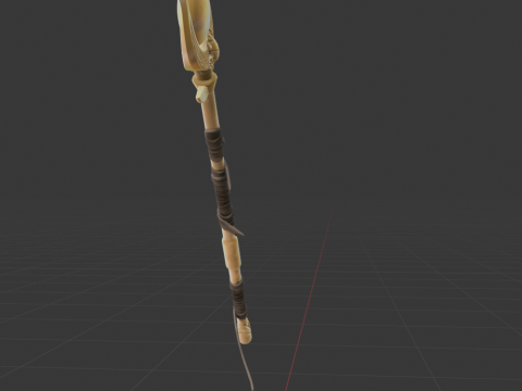 Ancient Staff - Fortnite Model 3D