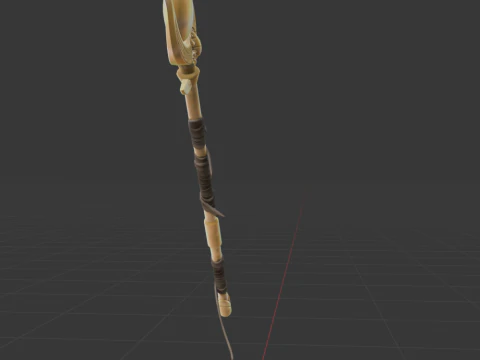 Ancient Staff - Fortnite 3D Model