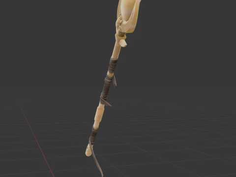 Ancient Staff - Fortnite 3D Model