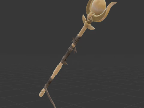 Ancient Staff - Fortnite 3D Model
