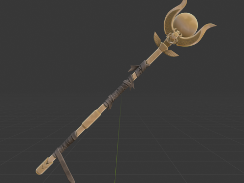 Ancient Staff - Fortnite Model 3D