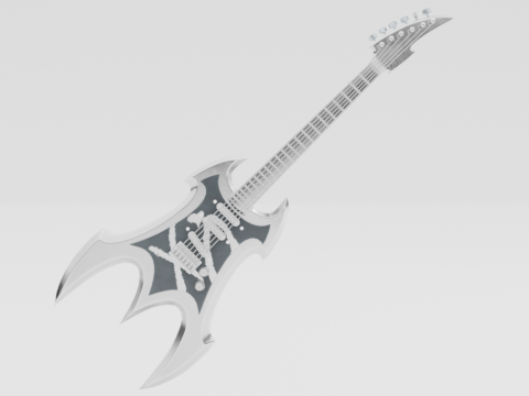 XO 6-String - Fortnite 3D 模型