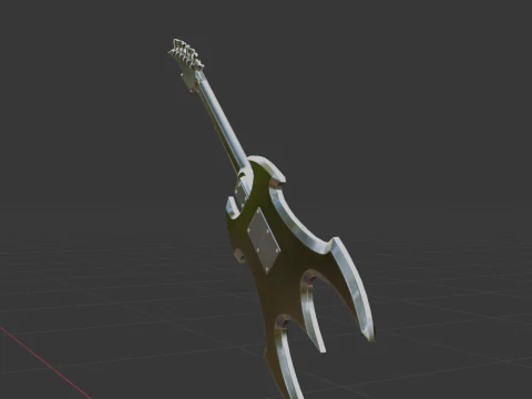 XO 6-String - Fortnite 3D Model