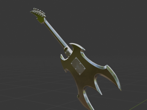 XO 6-String - Fortnite 3D 模型