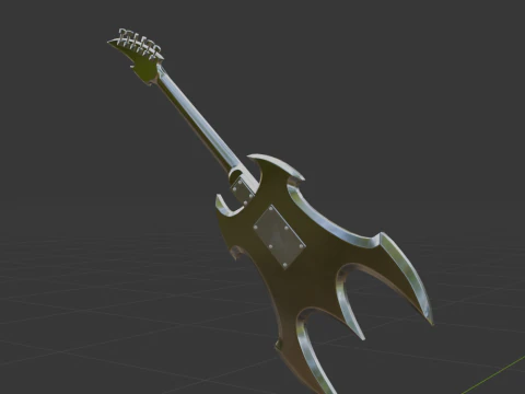 XO 6-String - Fortnite 3D Model