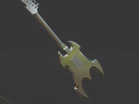 XO 6-String - Fortnite 3D Model