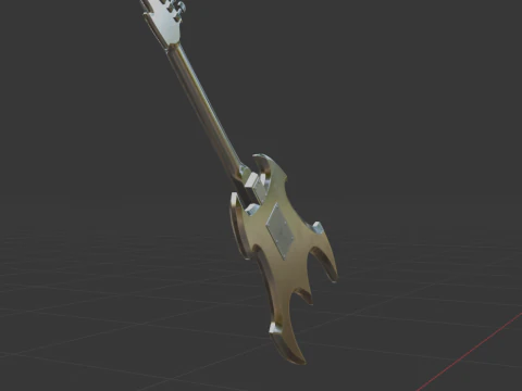 XO 6-String - Fortnite 3D Model