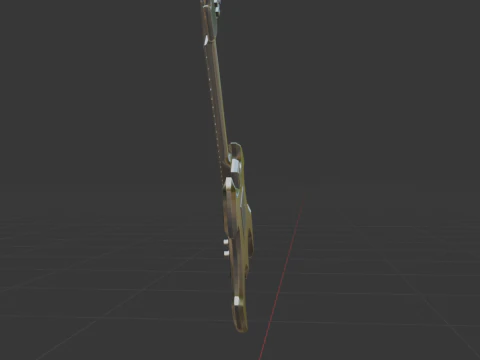 XO 6-String - Fortnite 3D Model