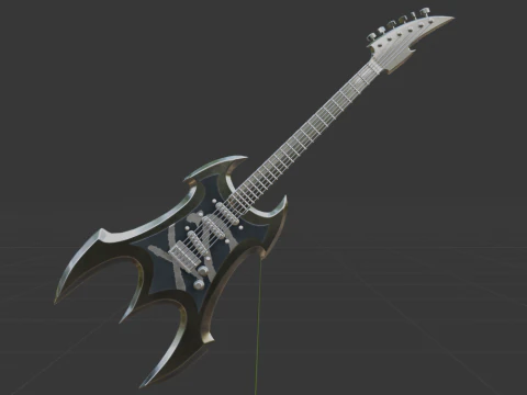 XO 6-String - Fortnite 3D Model