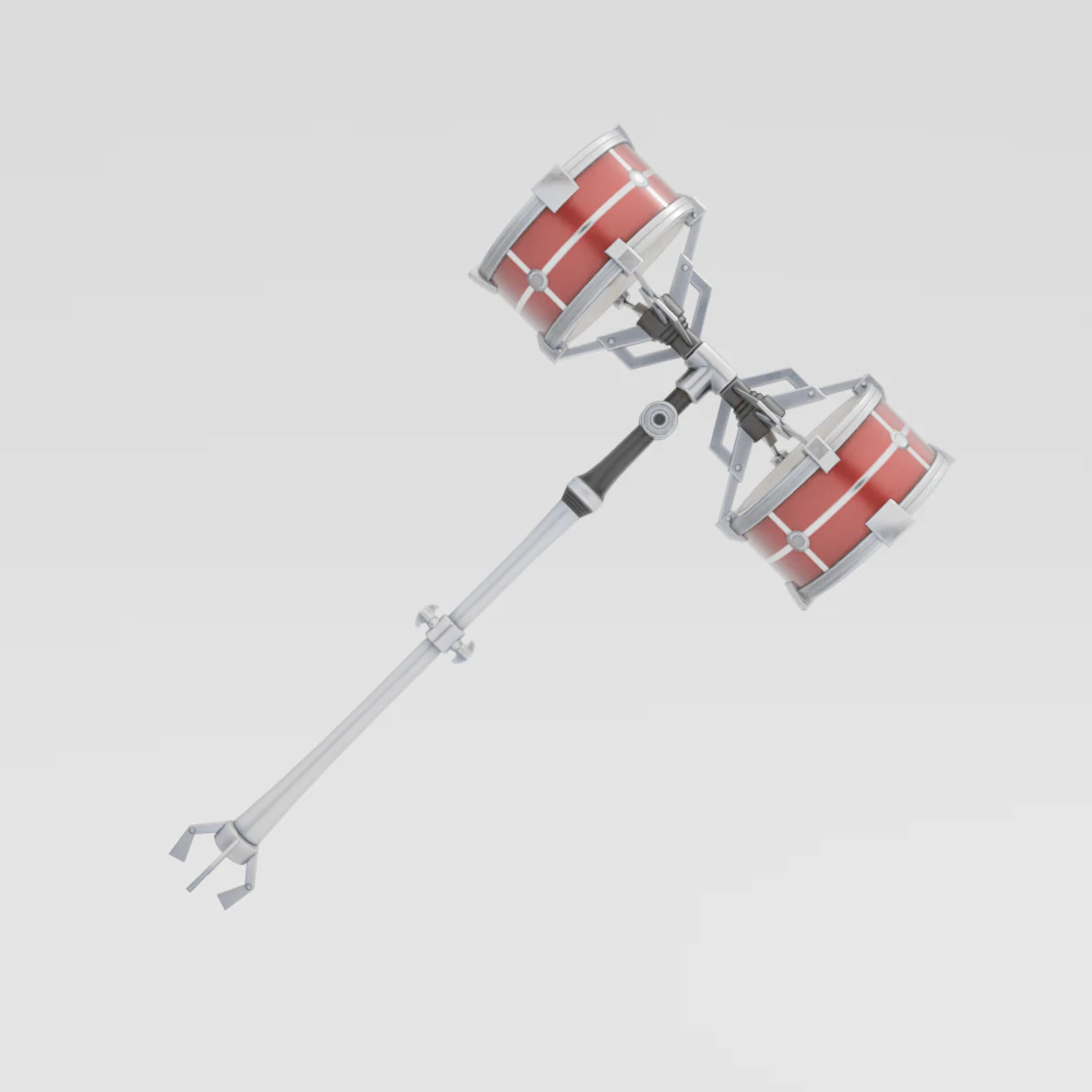 Boom Bap - Fortnite 3D Model .c4d .max .obj .3ds .fbx .stl .blend