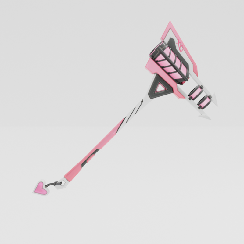 Nuzzle Jet - Fortnite 3D Model .c4d .max .obj .3ds .fbx .stl .blend 